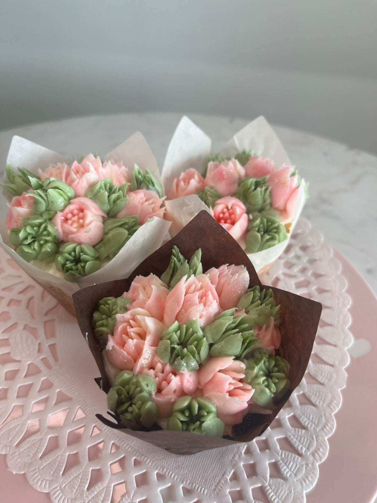 Flower Cupcakes