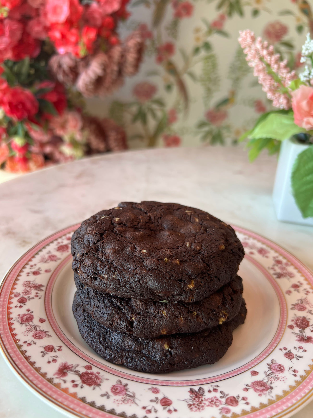 Red Velvet with White and Dark Chocolate Chips