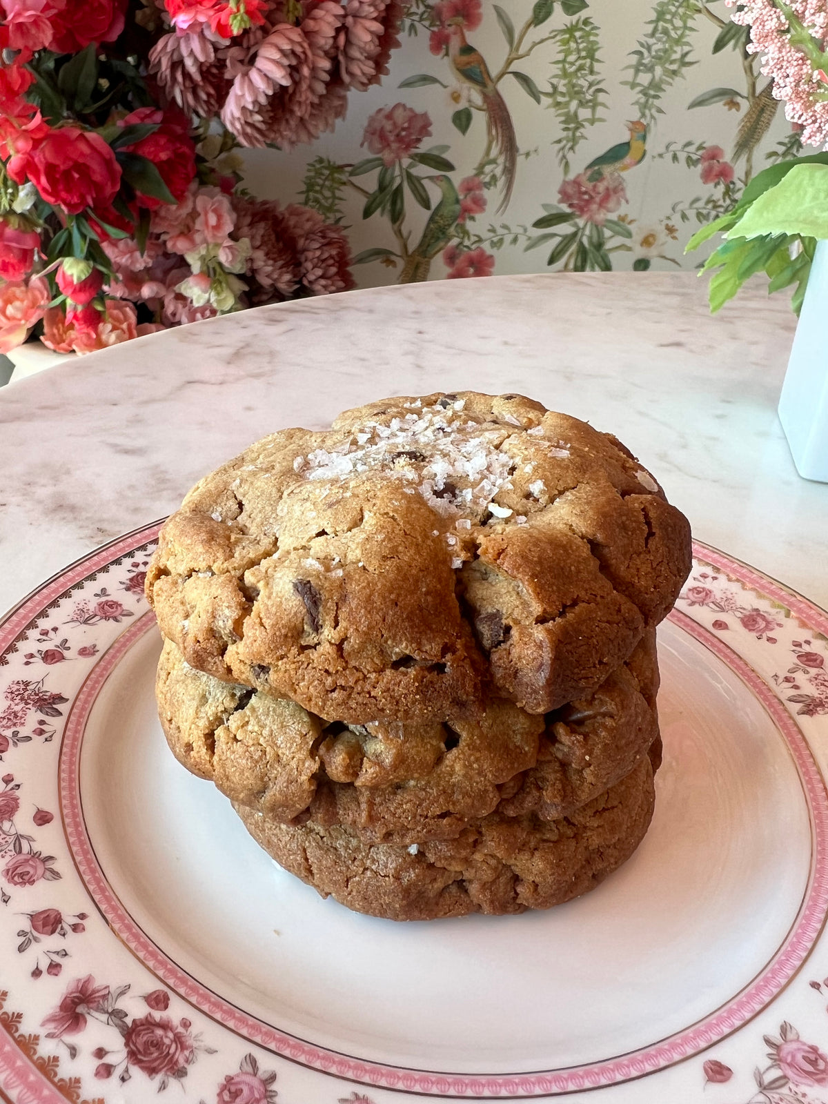 Pretzel with Peanut Butter and Chocolate Chip